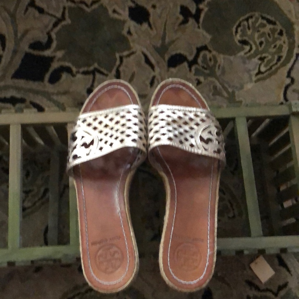 Tory Burch espadrille wedges